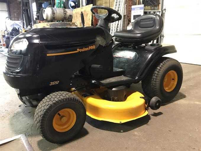 poulan pro riding mower owners manual