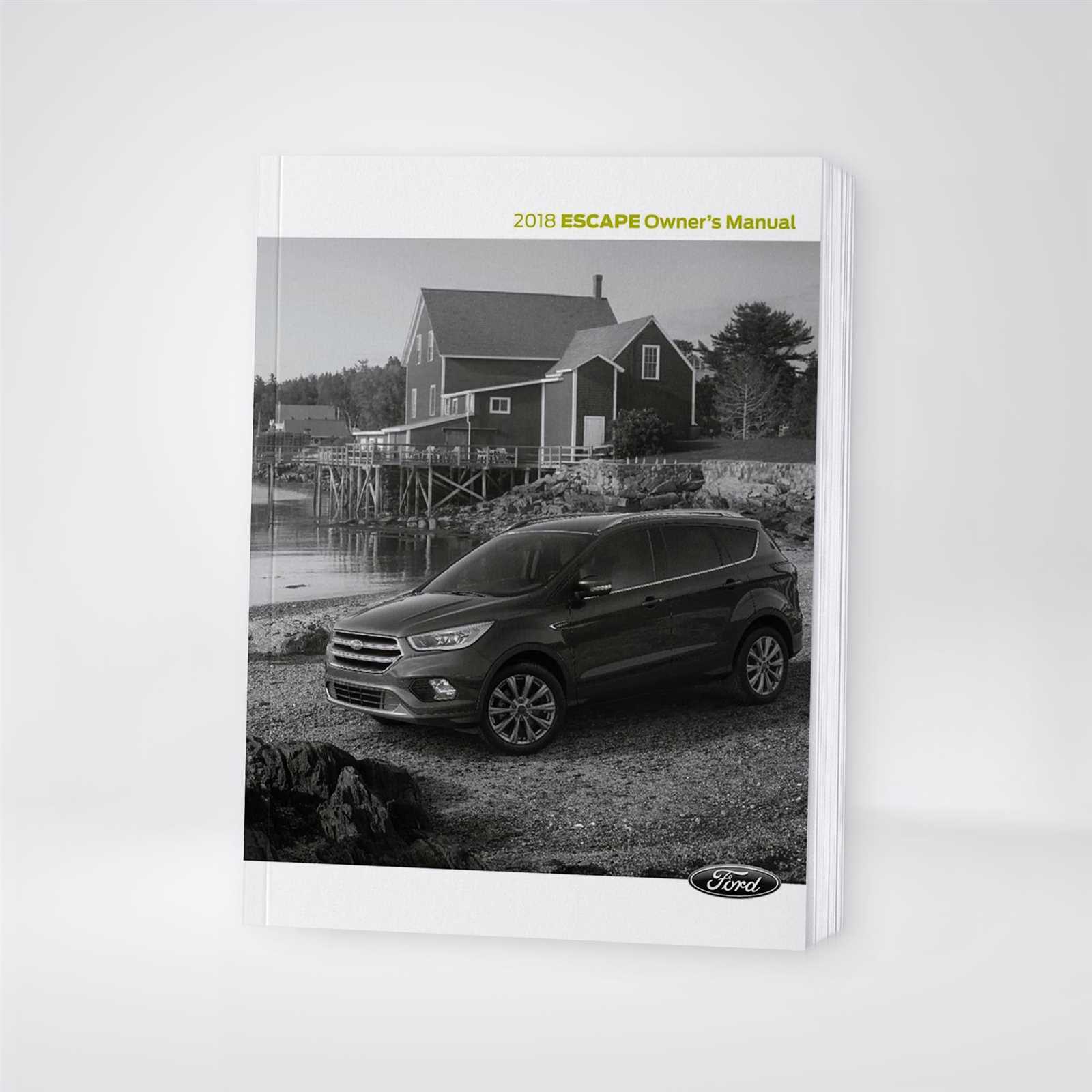 2018 ford escape owners manual