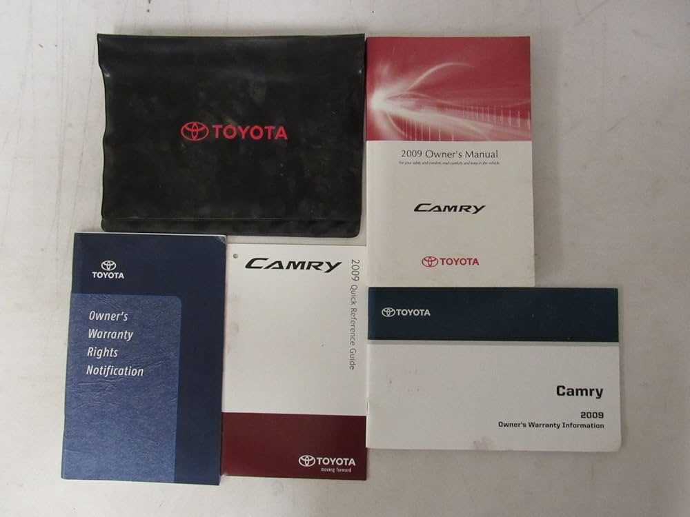 2009 camry owners manual