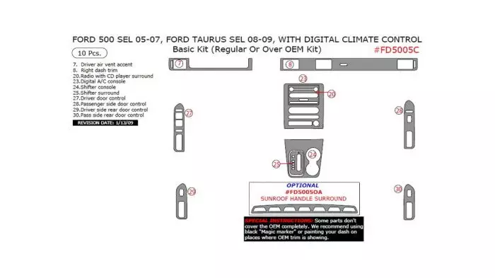 2009 ford taurus owners manual