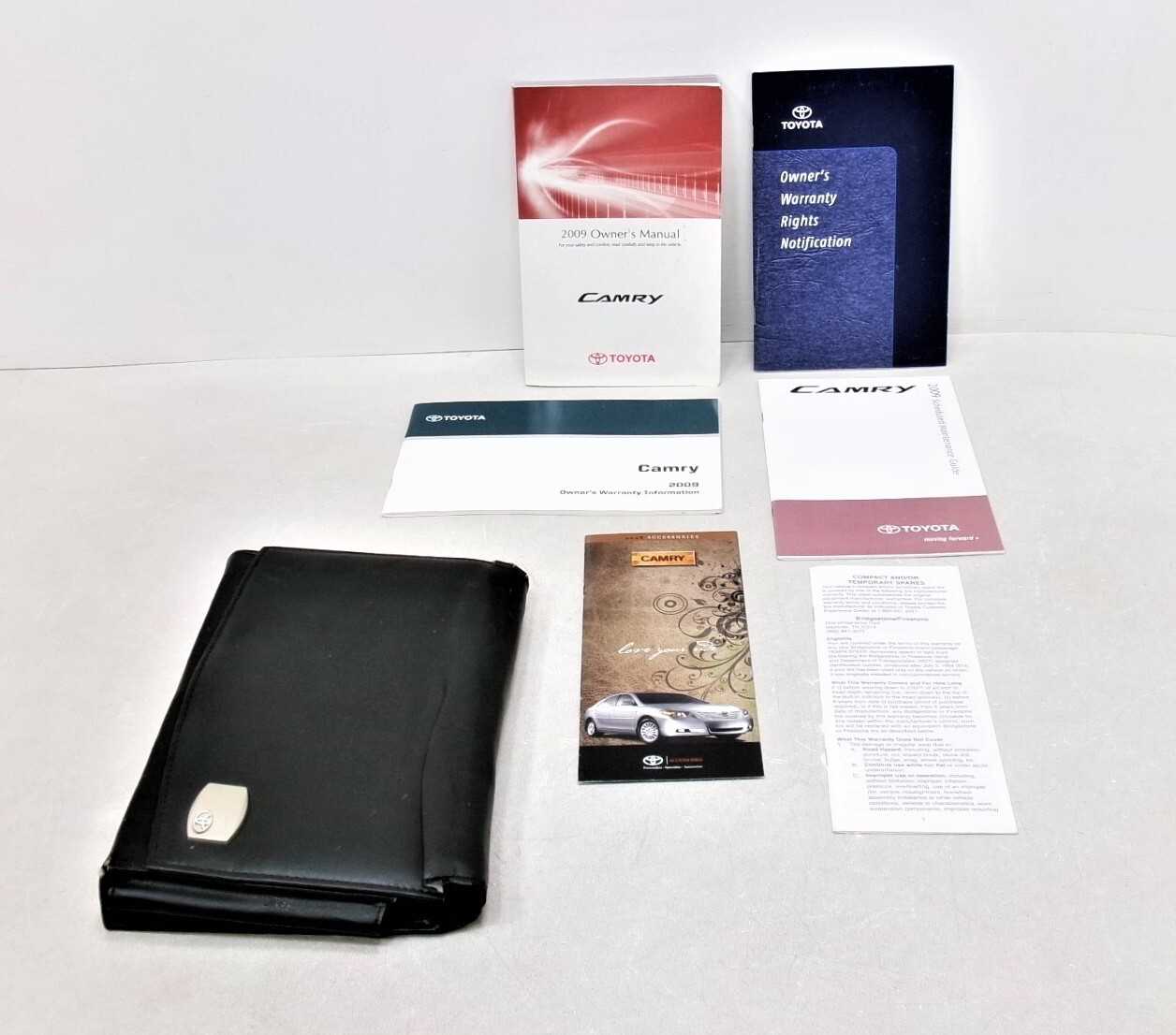 2009 camry owners manual