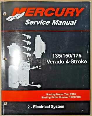 mercury verado 150 owners manual