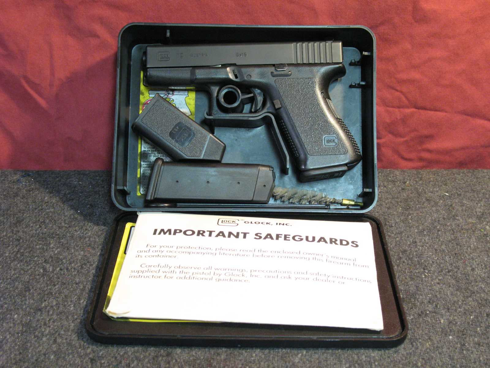 glock 19 owners manual