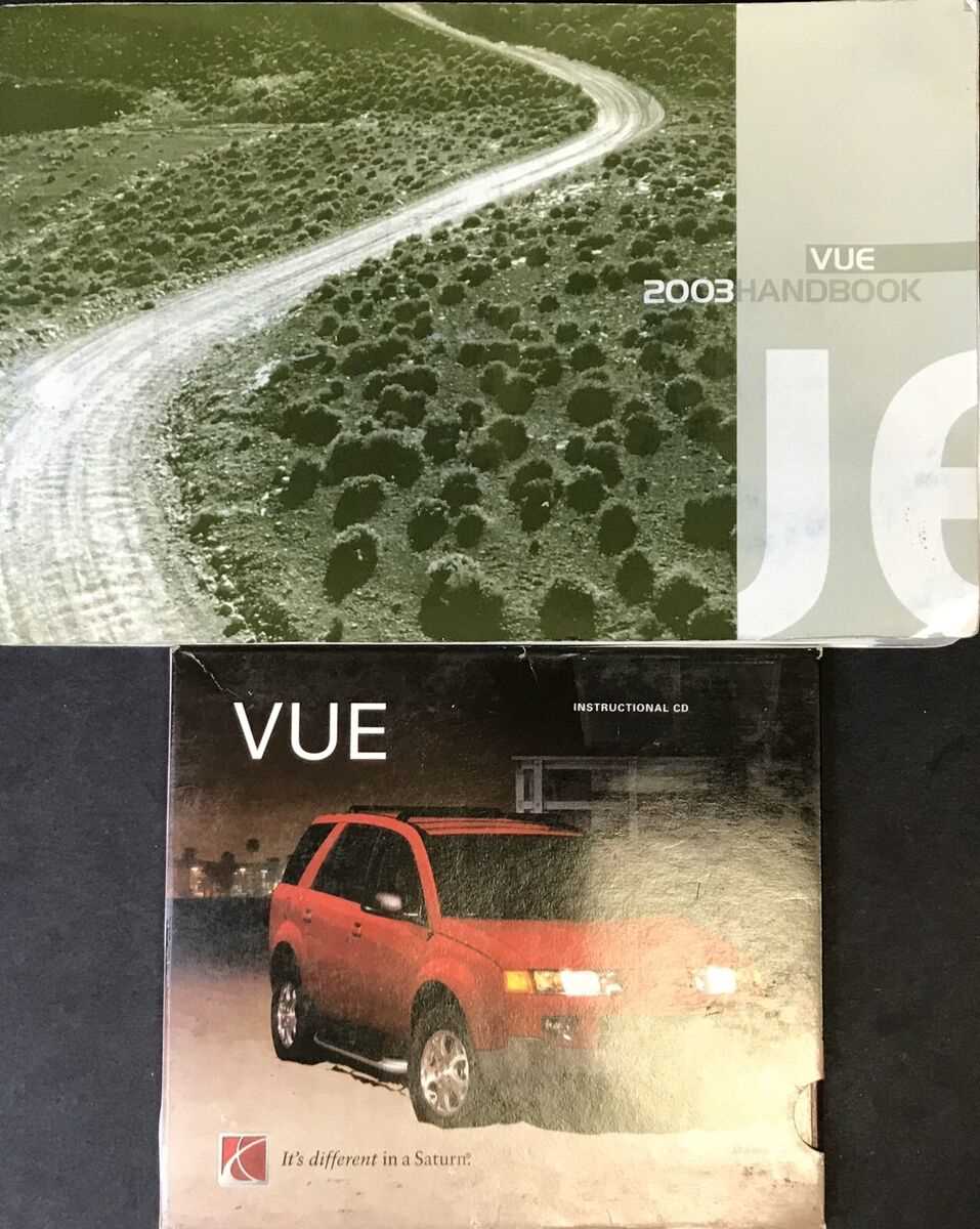 2008 saturn vue owners manual