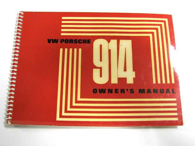 porsche 912 owners manual