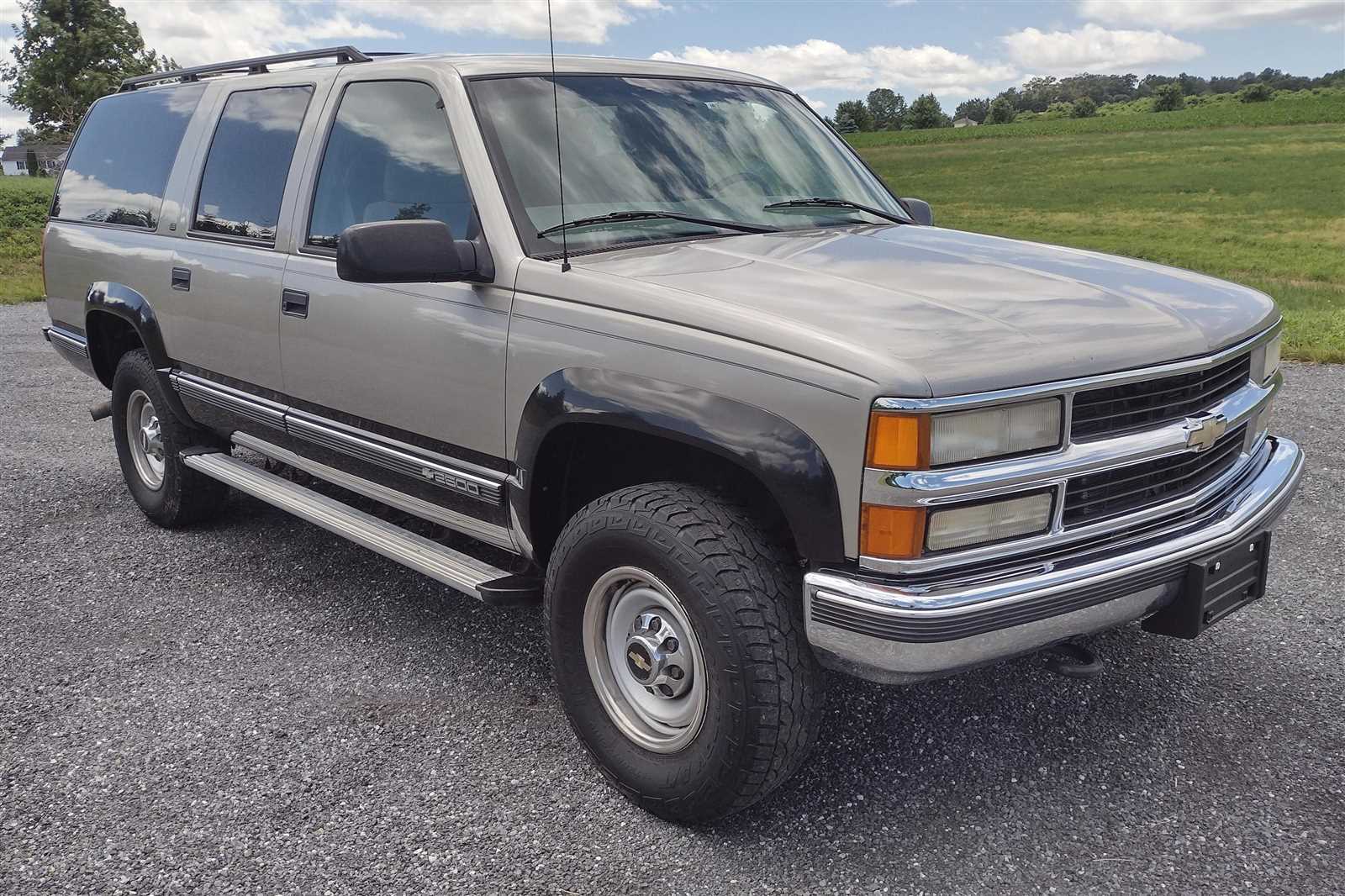 1999 suburban owners manual