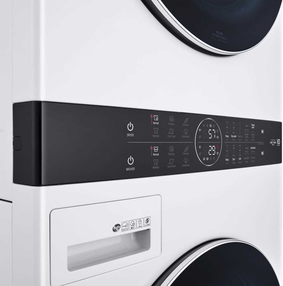 lg washtower owners manual