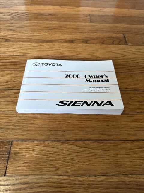 2009 sienna owners manual