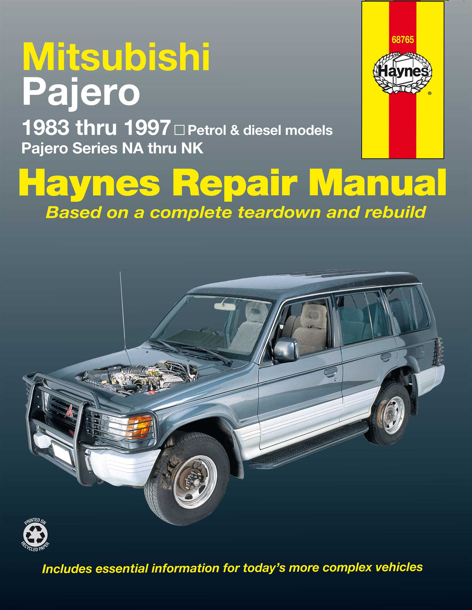 mitsubishi pajero owners manual