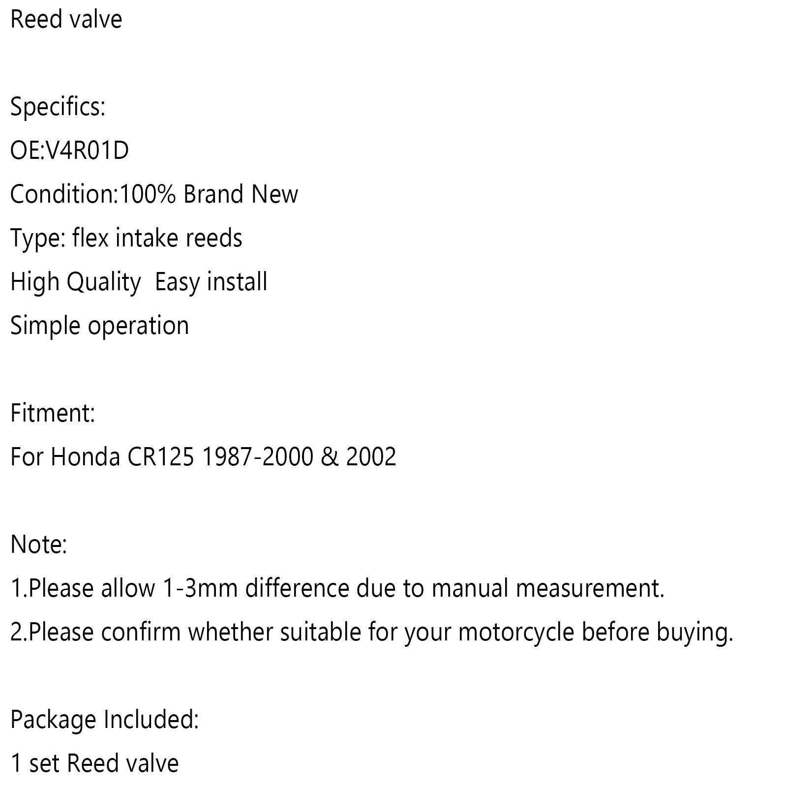 2002 cr125 owners manual