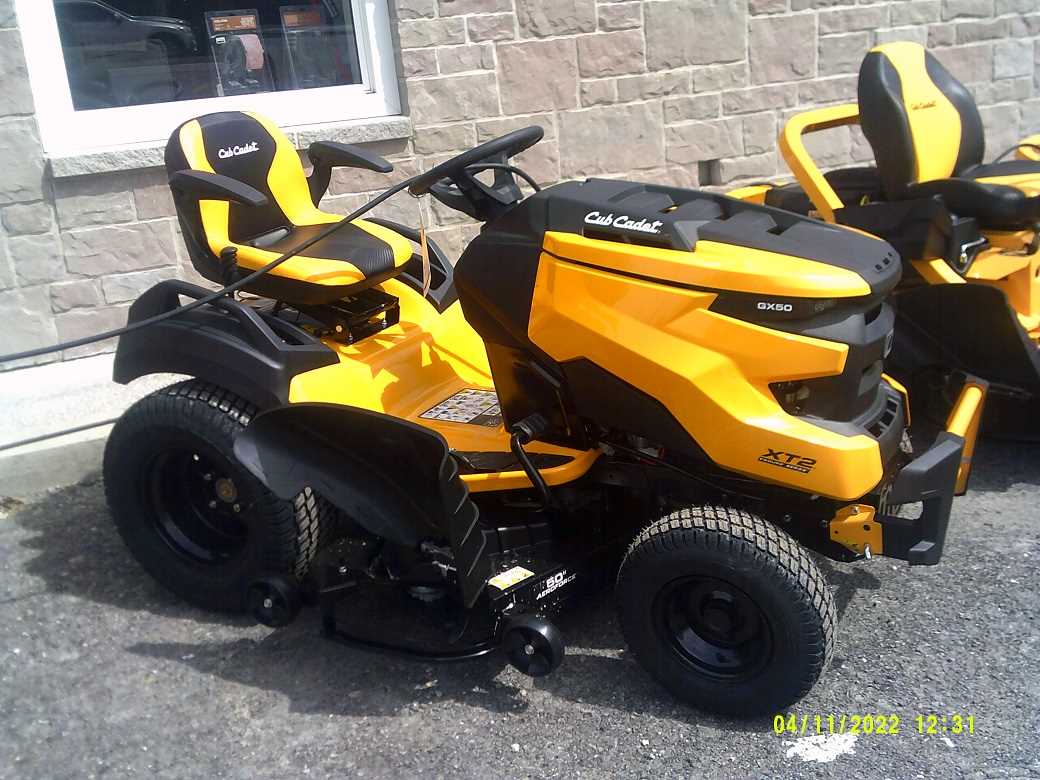 cub cadet xt2 gx54 d owners manual