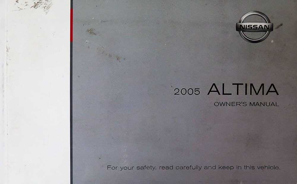 nissan altima 2005 owners manual