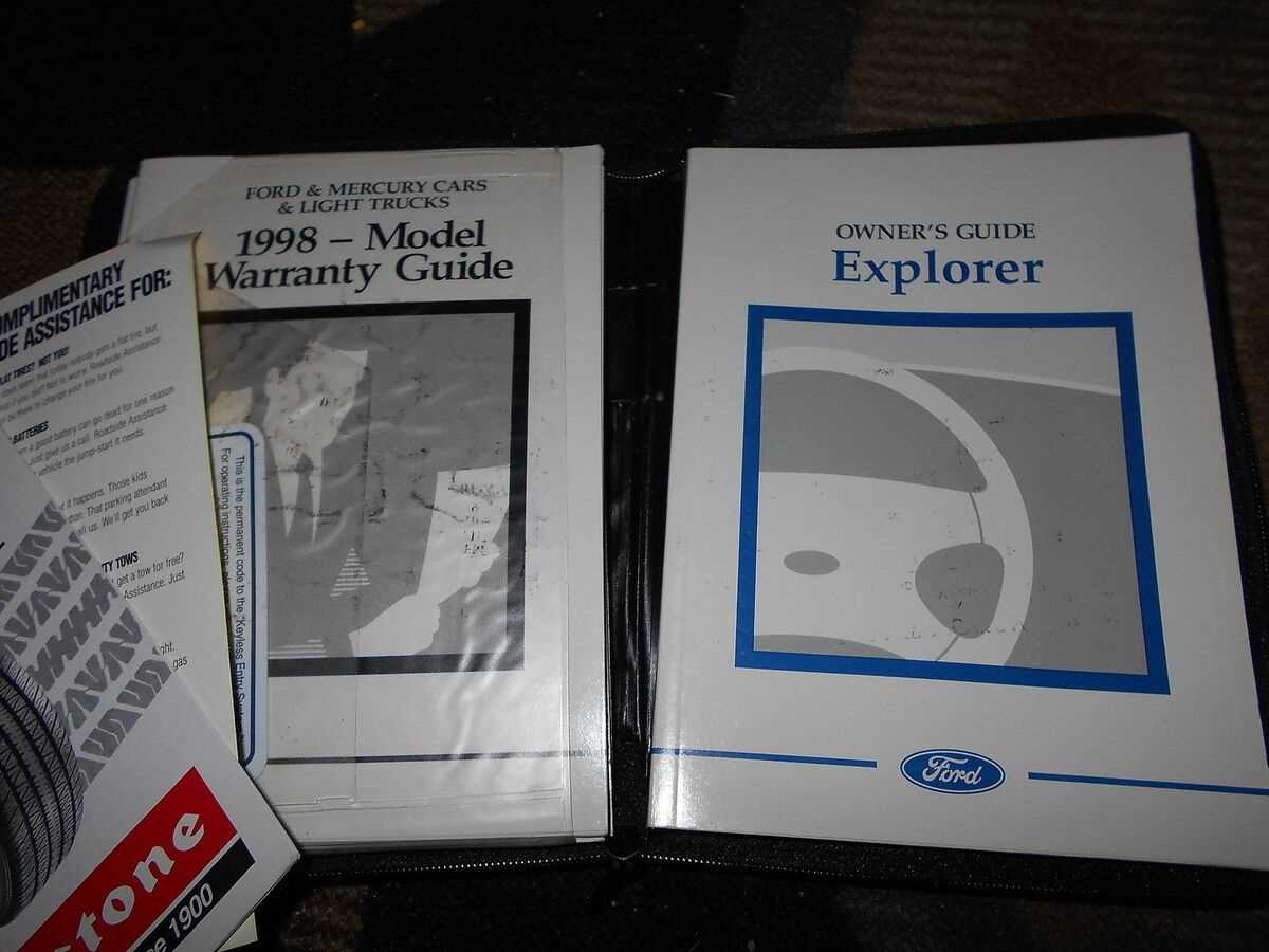 98 ford explorer owners manual