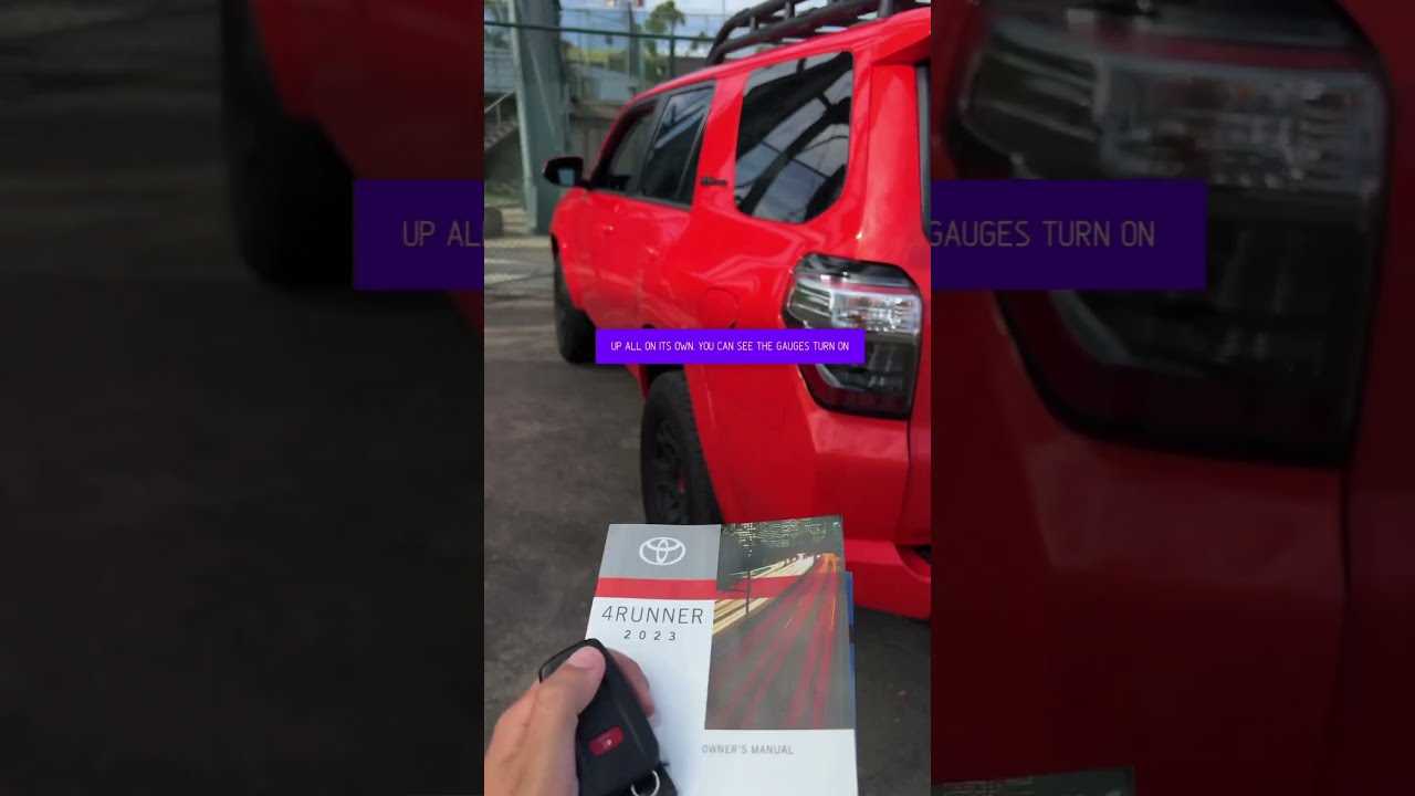 2008 toyota 4runner owners manual