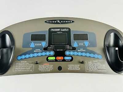 vision fitness t9600hrt treadmill owners manual