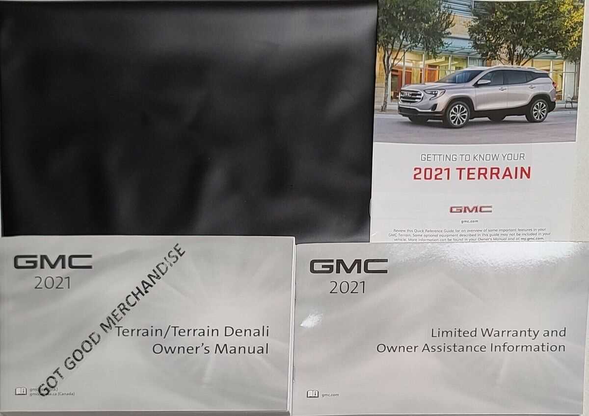 2021 gmc terrain owners manual