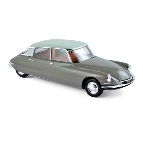 citroen ds owners manual