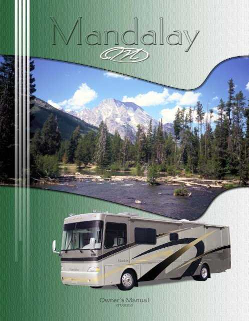 thor rv owners manual