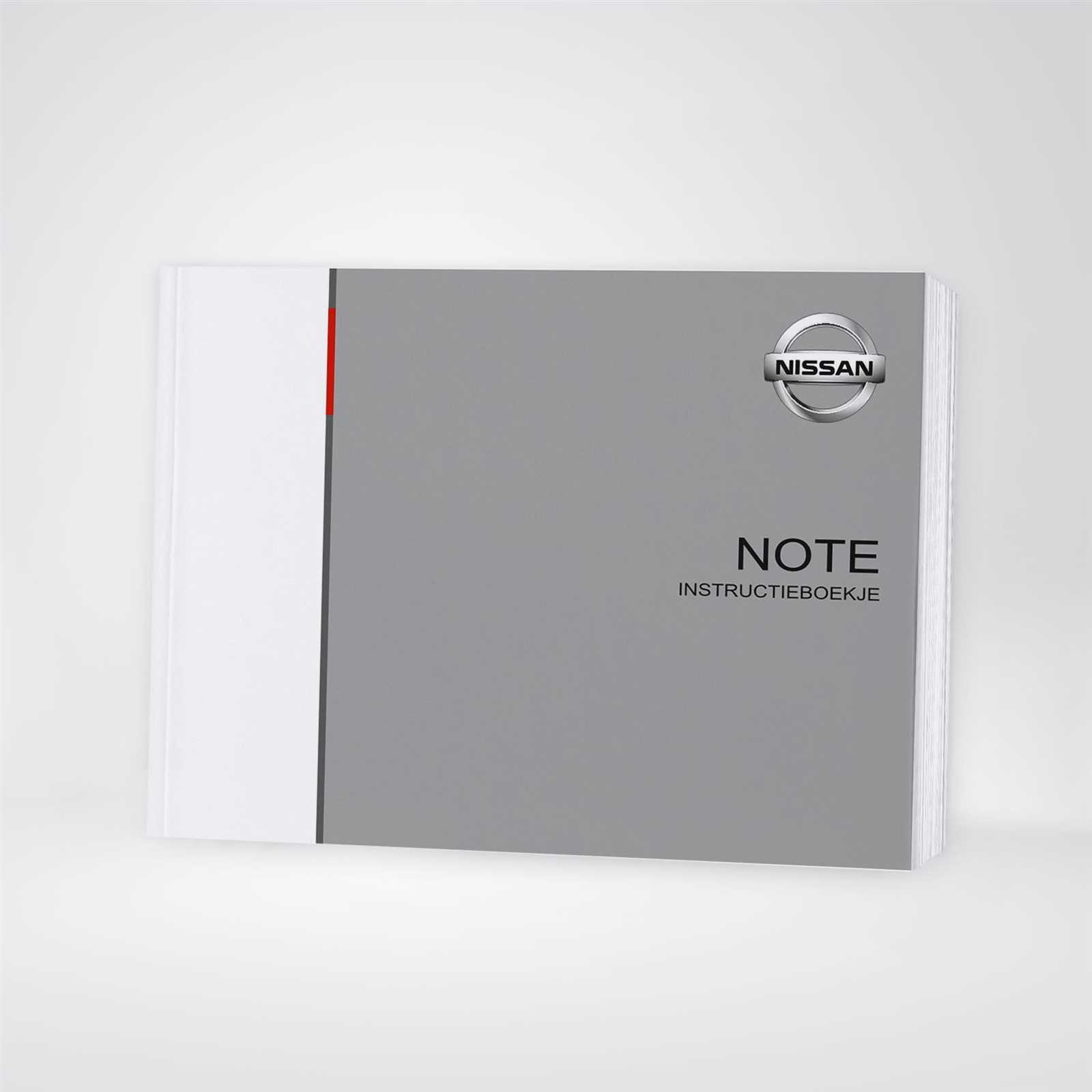 nissan note owners manual