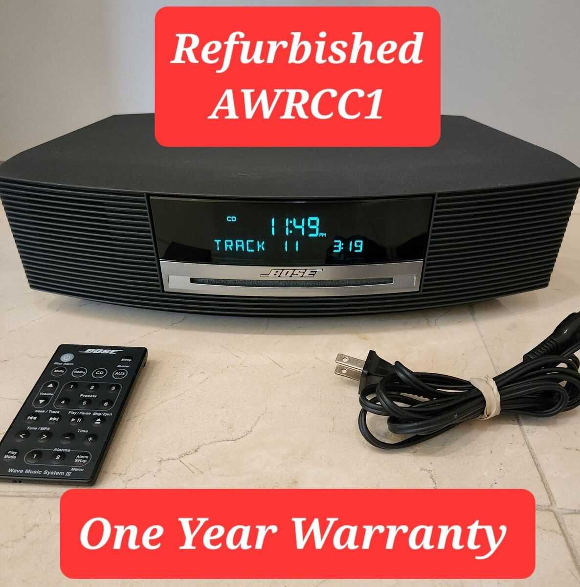 bose wave radio awrcc1 owners manual