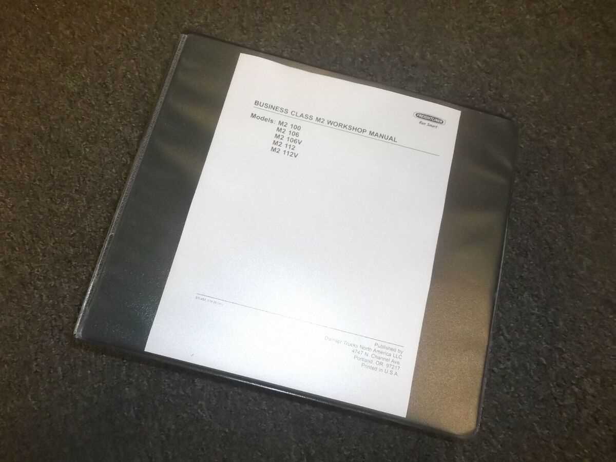 freightliner m2 106 owners manual