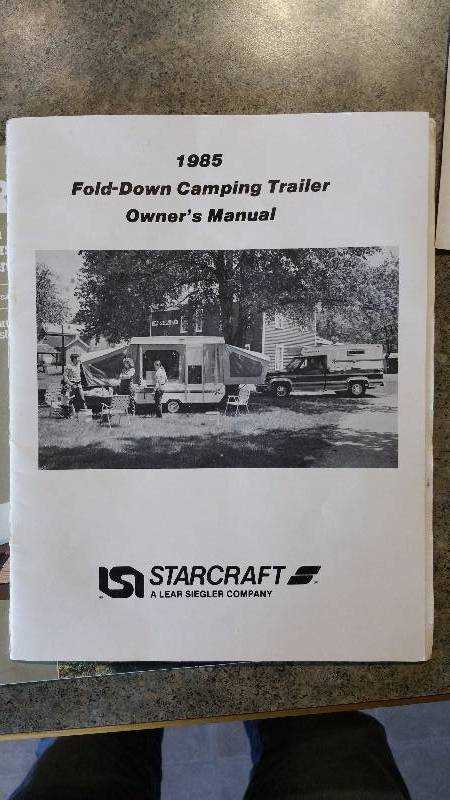 starcraft pop up camper owners manual