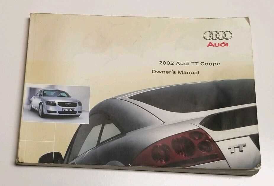 audi tt mk1 owners manual