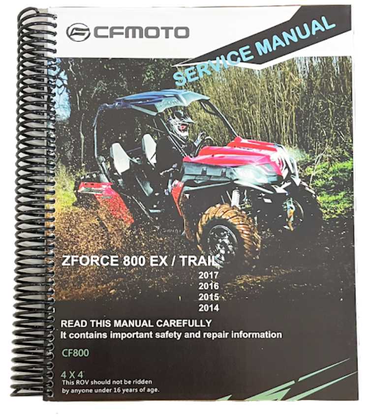 cfmoto zforce 800 owners manual