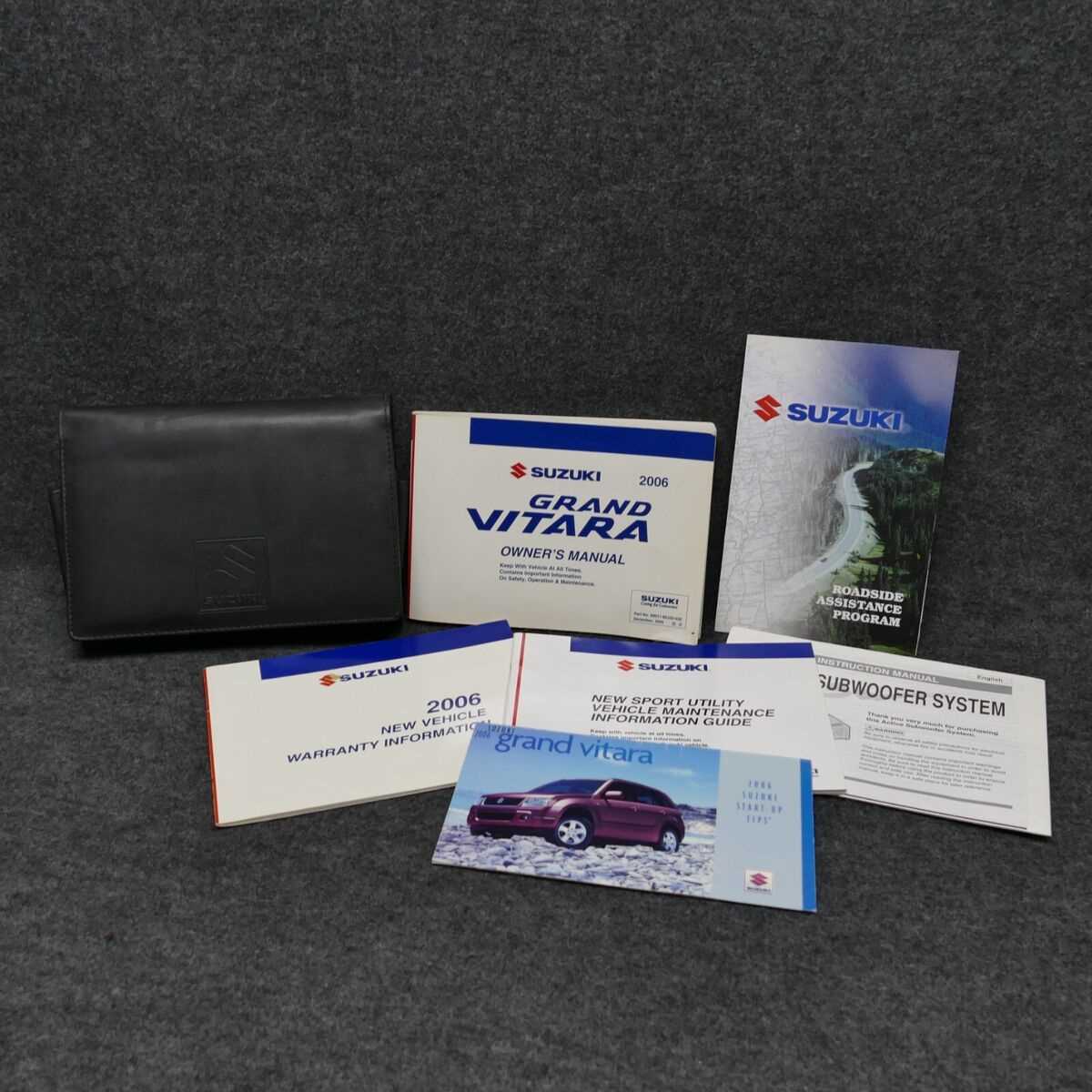 suzuki vitara owners manual