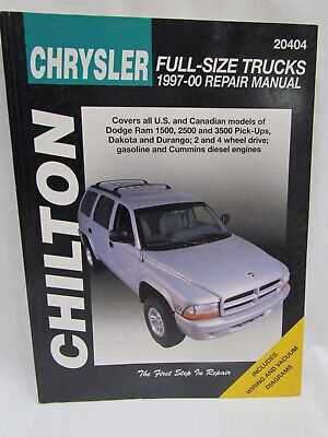 1997 dodge ram 1500 owners manual