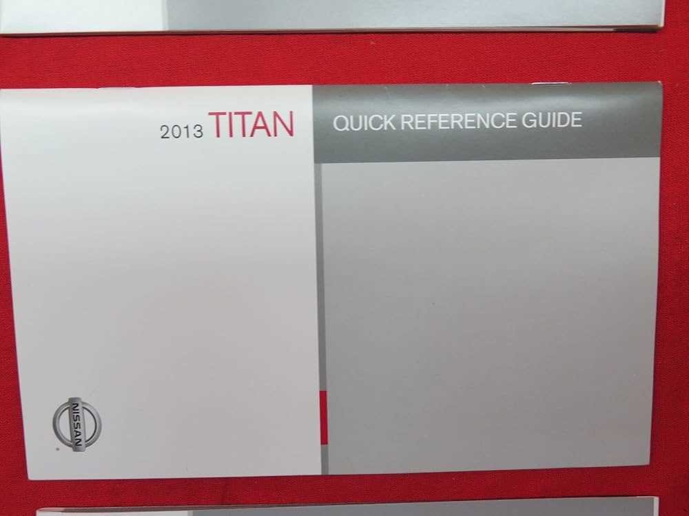 2013 nissan titan owners manual