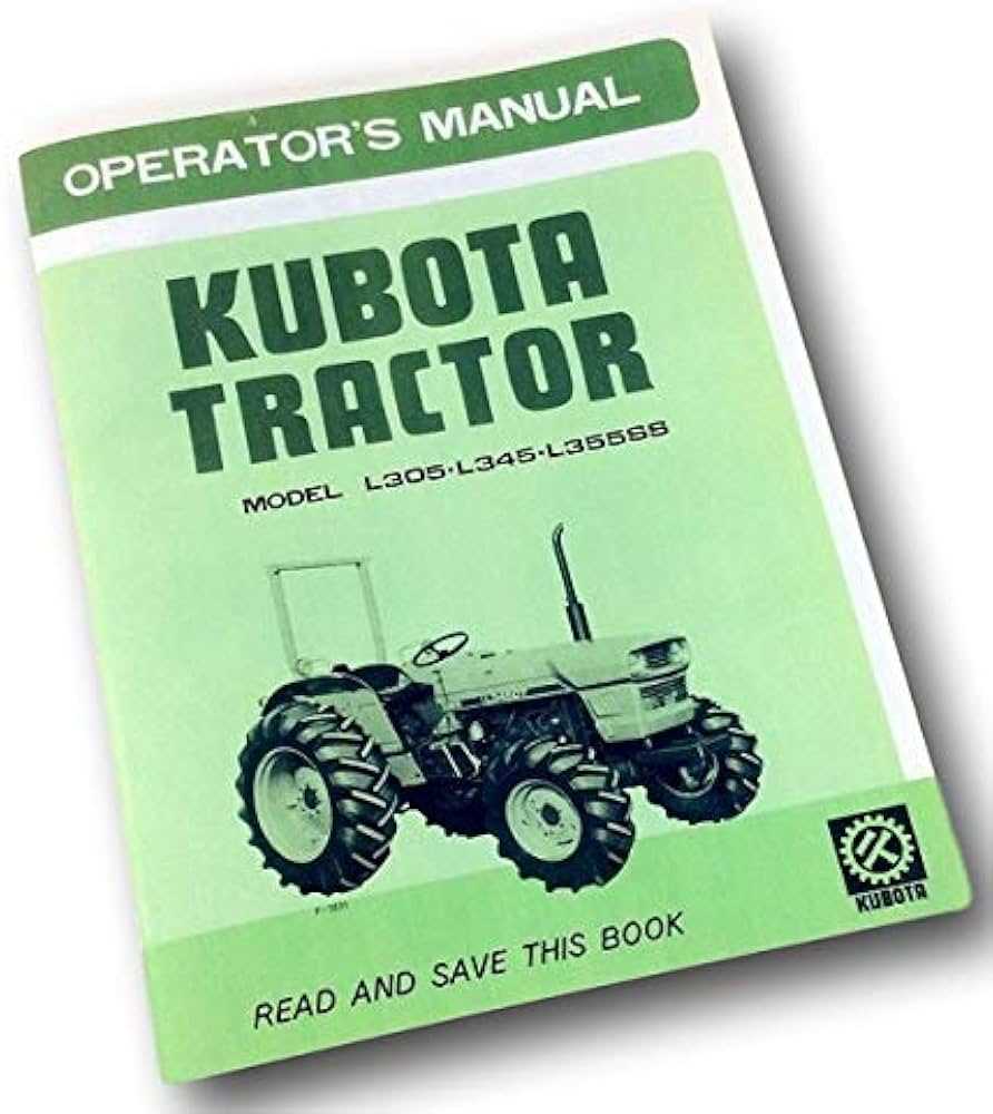 kubota l2600dt owners manual