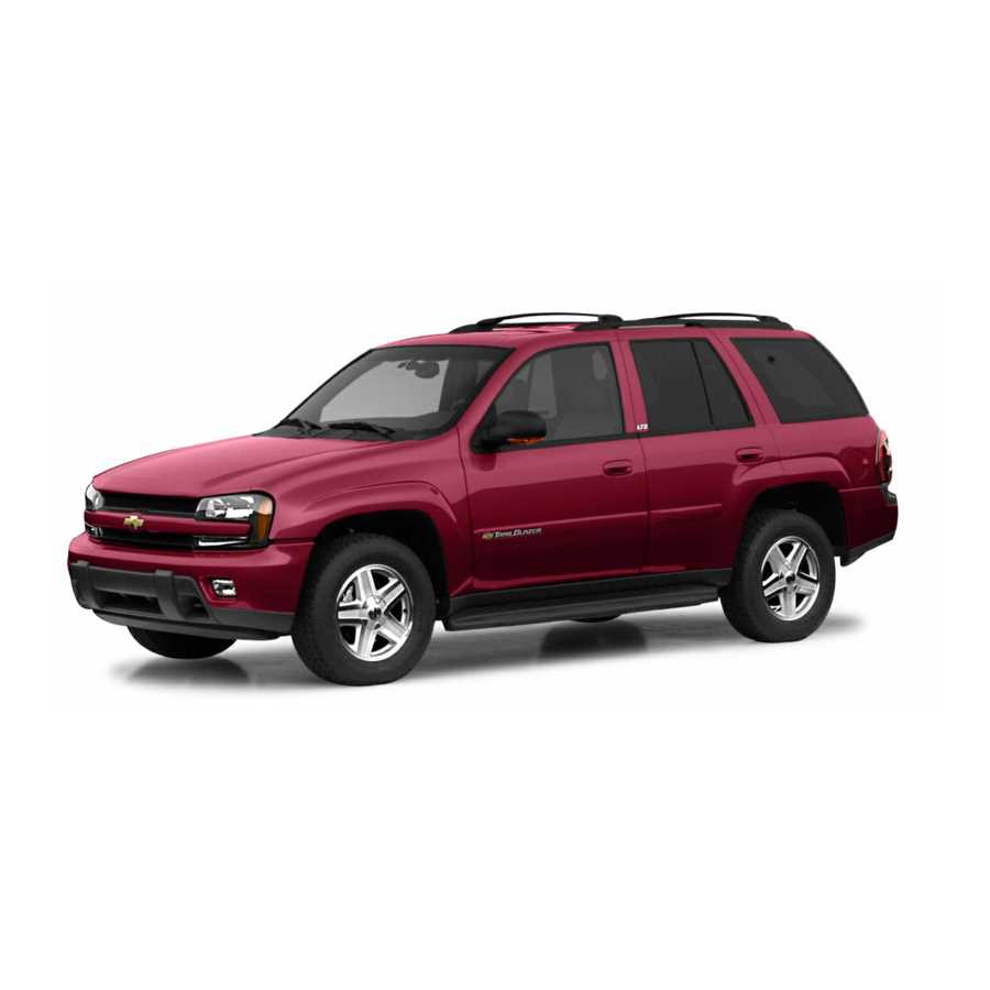 2005 chevy trailblazer lt owners manual