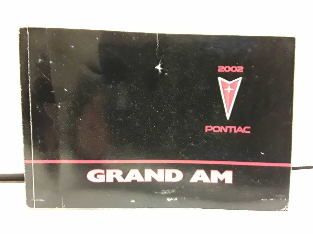 2002 pontiac grand am owners manual