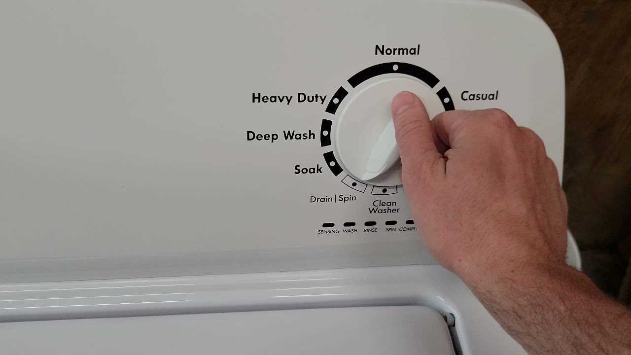 kenmore washing machine owners manual