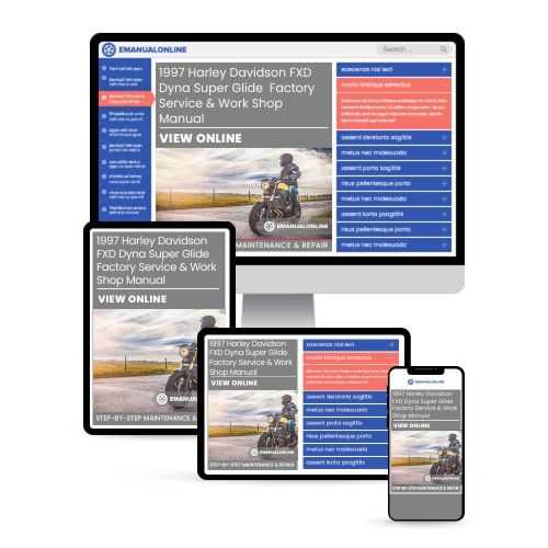 1997 dyna wide glide owners manual