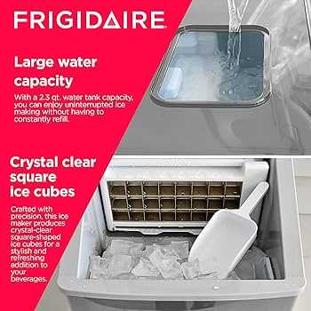 owners manual for frigidaire countertop ice maker