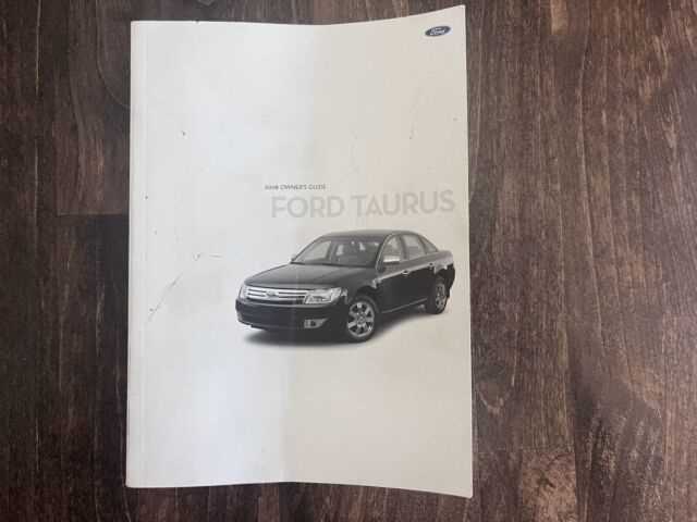 2008 ford taurus limited owners manual