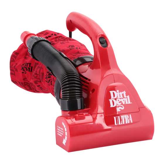 dirt devil owners manual