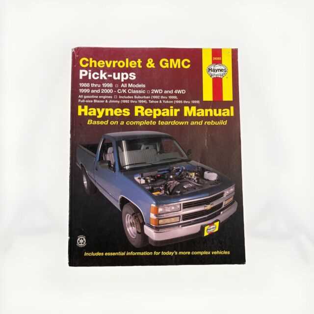 1995 chevy silverado owners manual