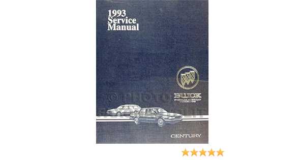 1993 buick century owners manual