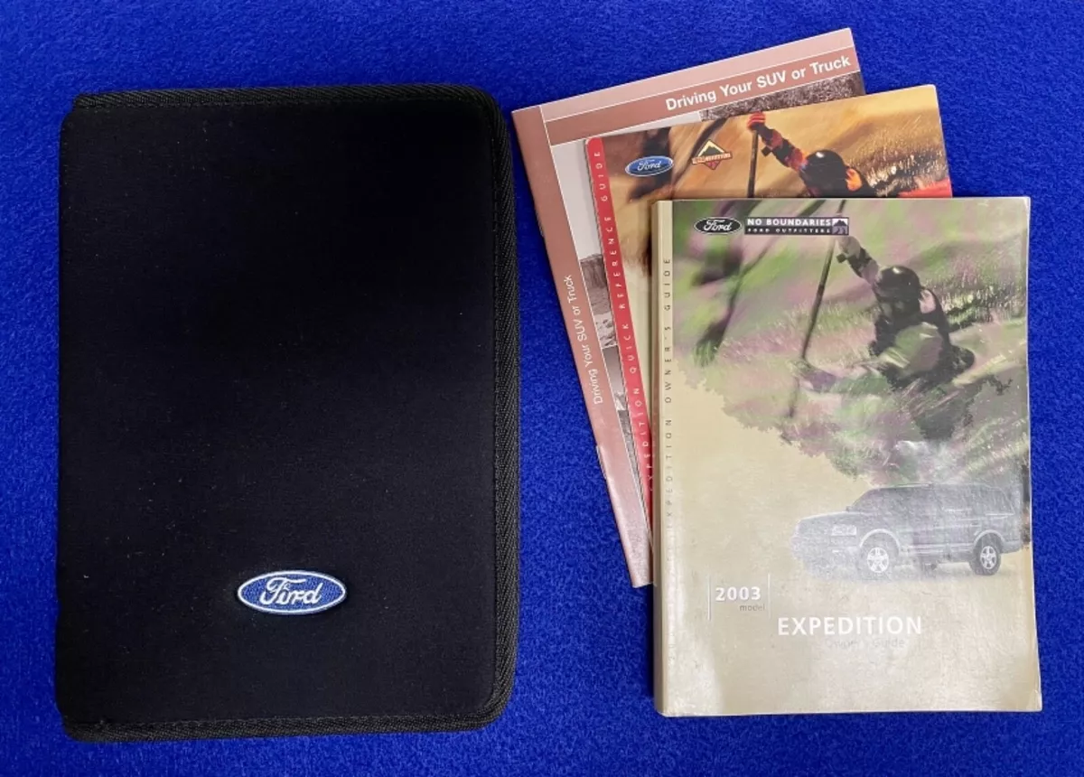 2003 ford expedition owners manual