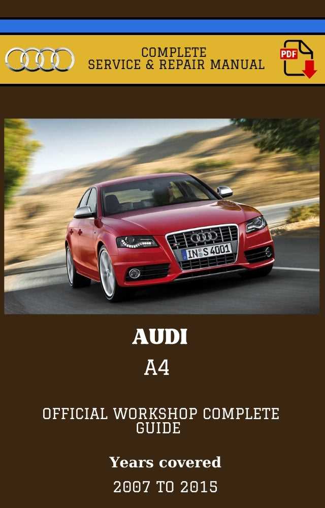 2015 audi a4 owners manual