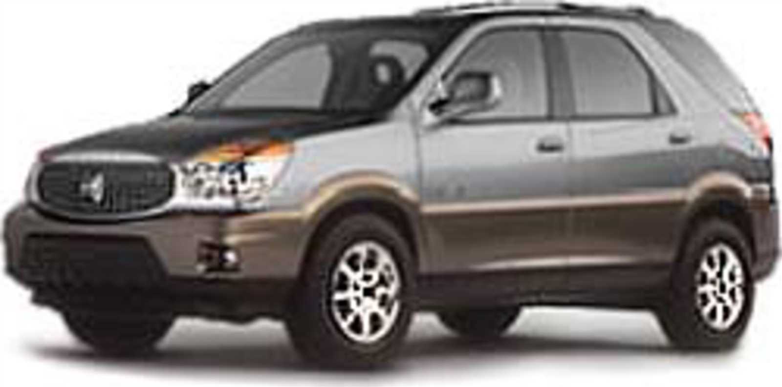 2003 buick rendezvous owners manual