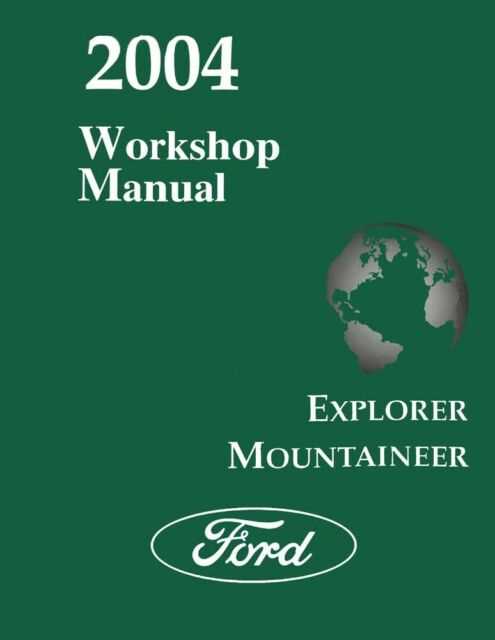 2004 mercury mountaineer owners manual