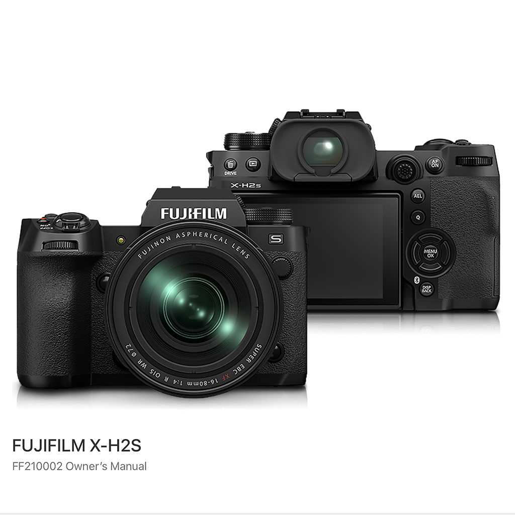 fujifilm x t20 owners manual