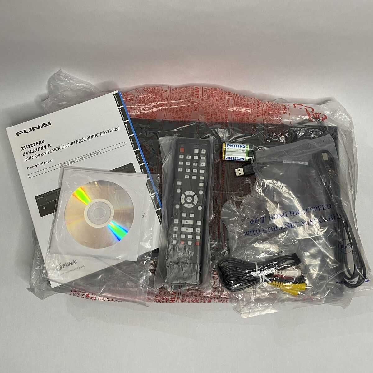 funai zv427fx4 owners manual