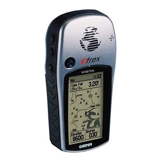 garmin etrex owners manual