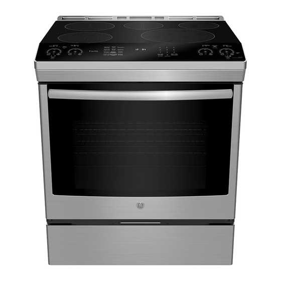 ge profile electric range owners manual