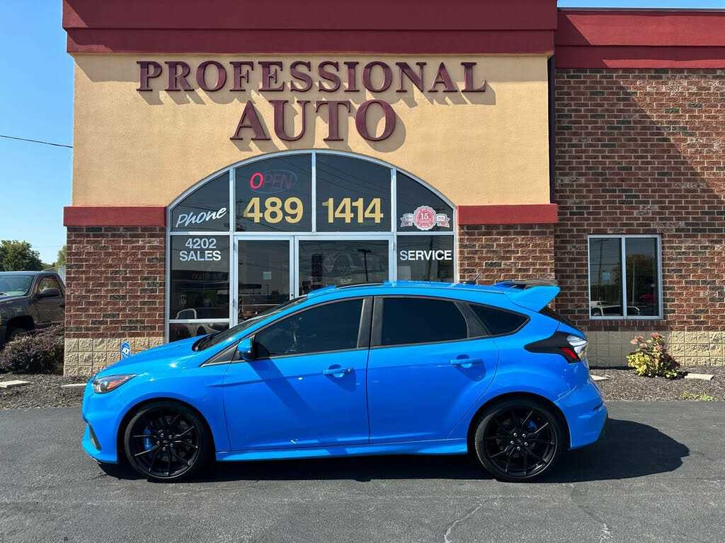 2016 ford focus rs owners manual